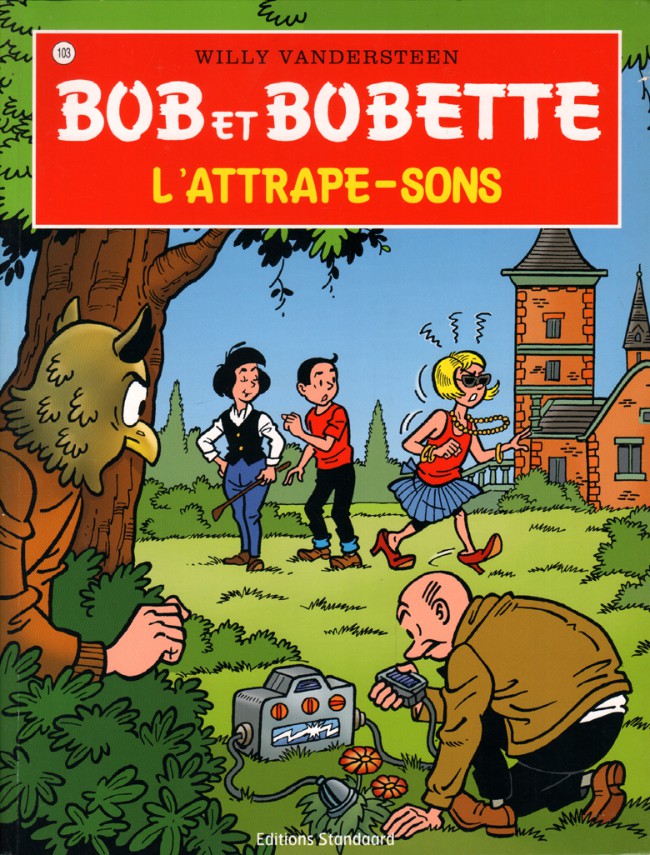 Couverture de l'album Bob et Bobette Tome 103 L'attrape-sons