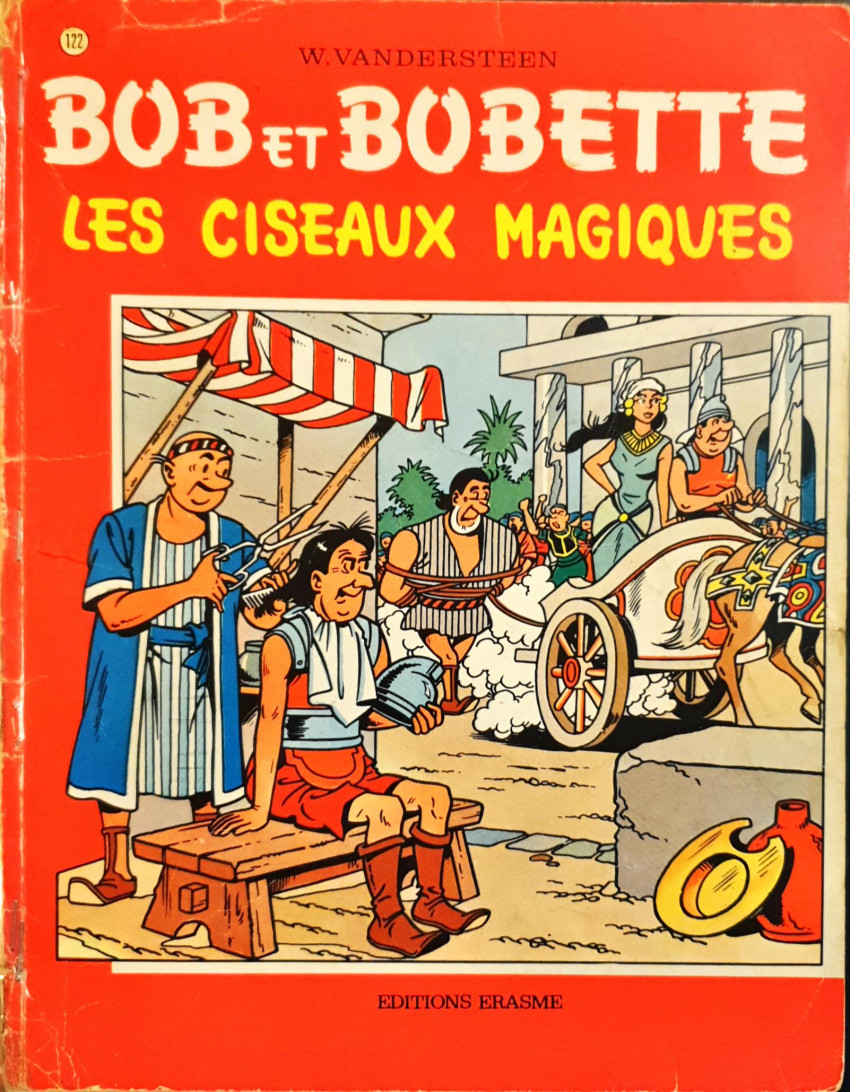 Couverture de l'album Bob et Bobette Tome 122 Les Ciseaux Magiques