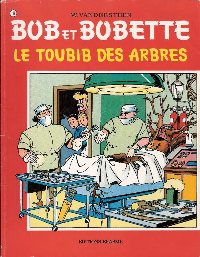 Couverture de l'album Bob et Bobette Tome 139 Le toubib des arbres