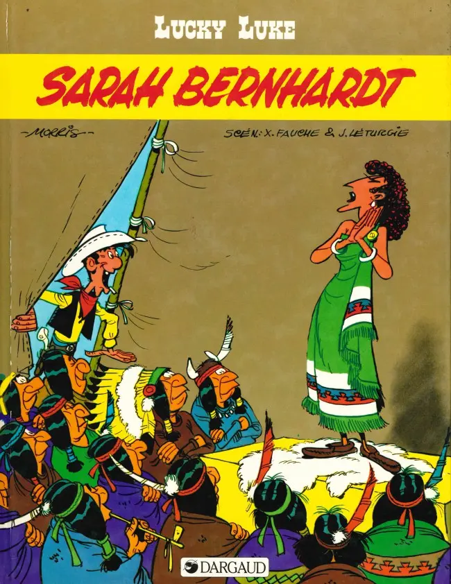 Couverture de l'album Lucky Luke Tome 50 Sarah Bernhardt