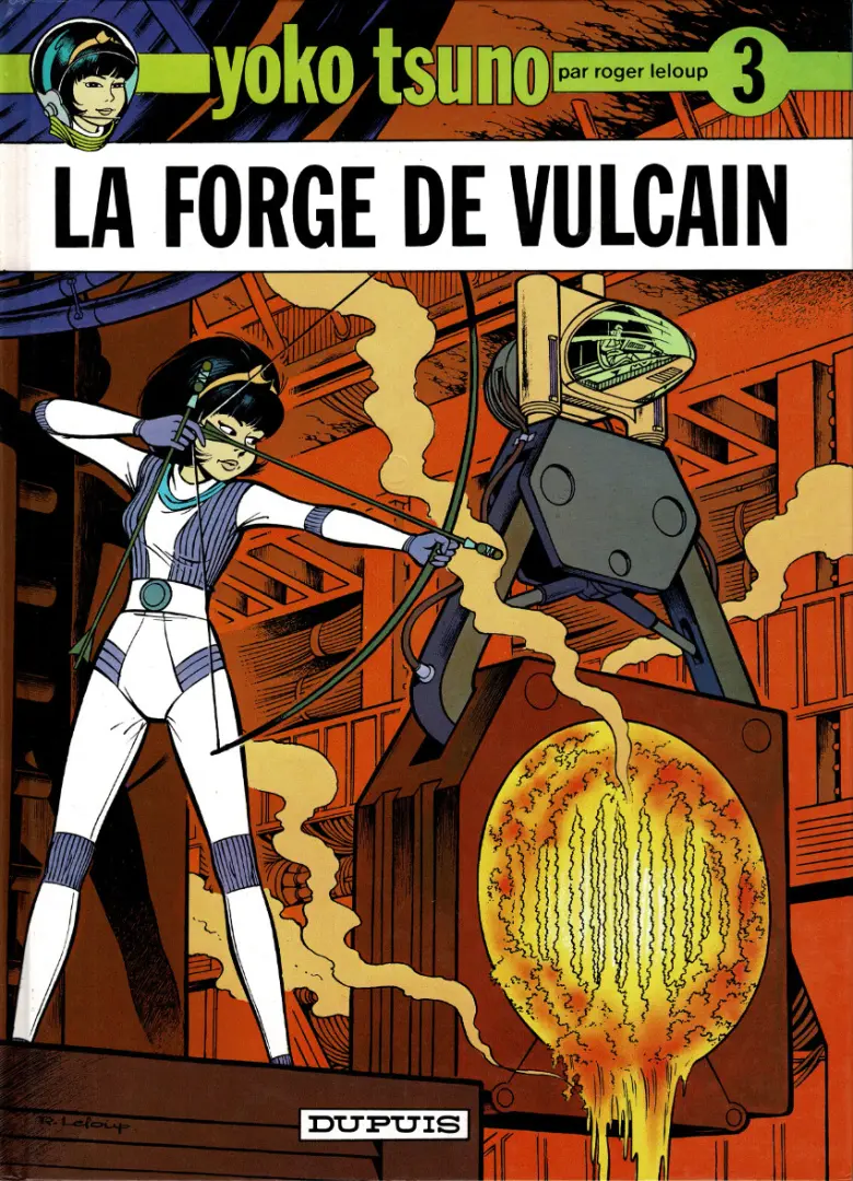 Couverture de l'album Yoko Tsuno Tome 3 La forge de Vulcain