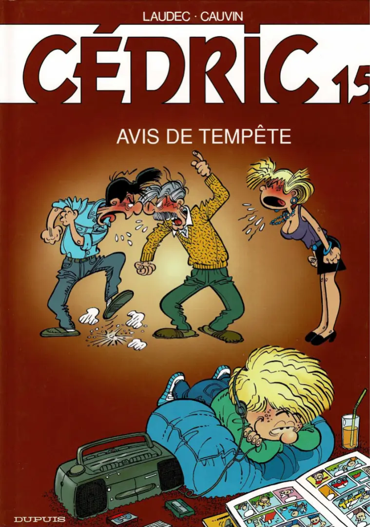 Couverture de l'album Cédric Tome 15 Avis de tempête