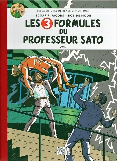 Couverture de l'album Blake et Mortimer Tome 12 Les 3 formules du professeur sato t2