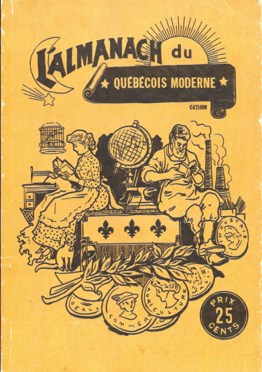 Couverture de l'album L'almanach du Québécois moderne
