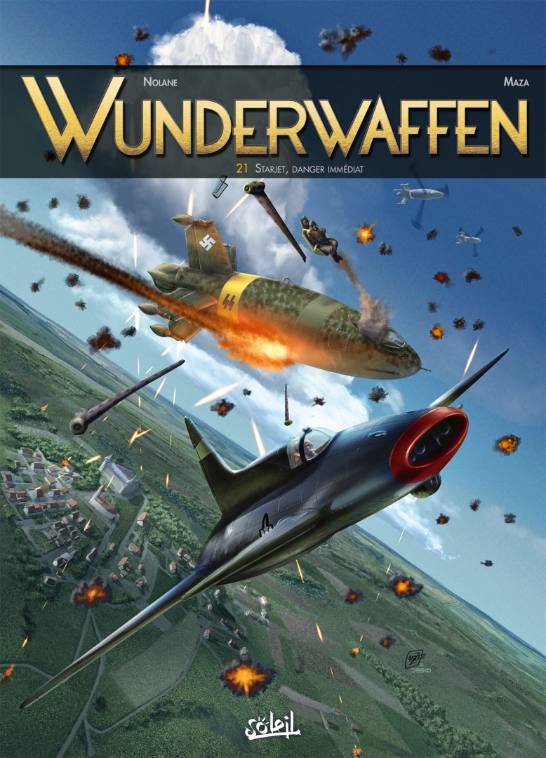 Couverture de l'album Wunderwaffen Tome 21 Starjet, danger immédiat