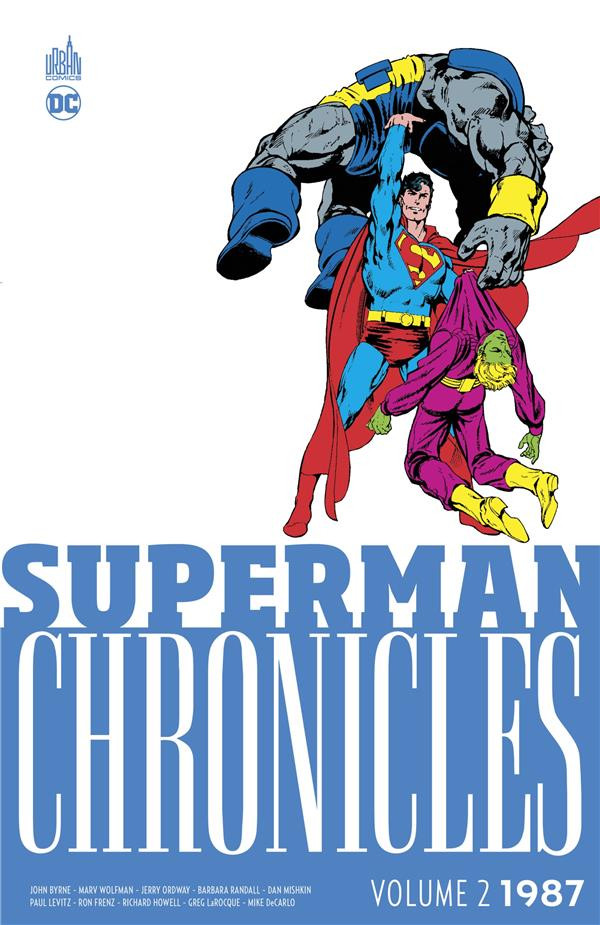 Couverture de l'album Superman Chronicles Volume 2 1987