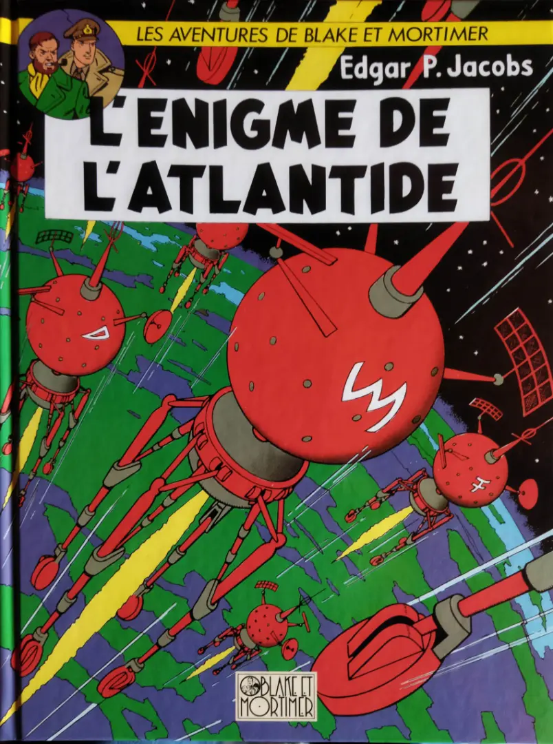 Couverture de l'album Blake et Mortimer Tome 7 L'énigme de l'Atlantide