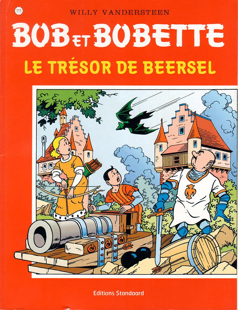 Couverture de l'album Bob et Bobette Tome 111 Le trésor de Beersel
