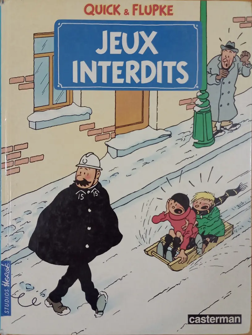 Couverture de l'album Quick et Flupke - Gamins de Bruxelles Tome 2 Jeux Interdits