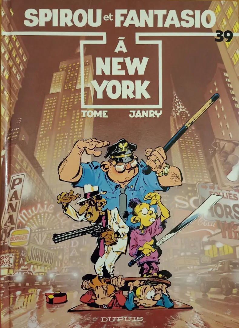 Couverture de l'album Spirou et Fantasio Tome 39 Spirou à New York