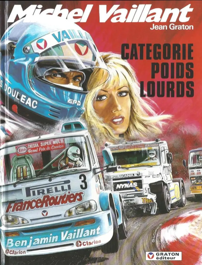 Couverture de l'album Michel Vaillant Tome 49 Catégorie poids lourds