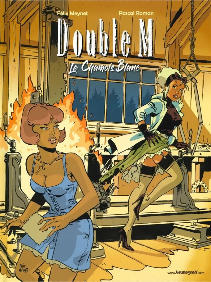 Couverture de l'album Double M Tome 6 Le chamois blanc
