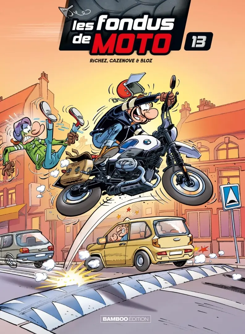Couverture de l'album Les fondus de moto Tome 13