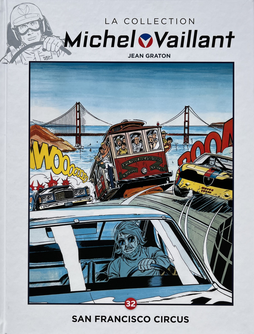 Couverture de l'album Michel Vaillant La Collection 32 San Francisco circus