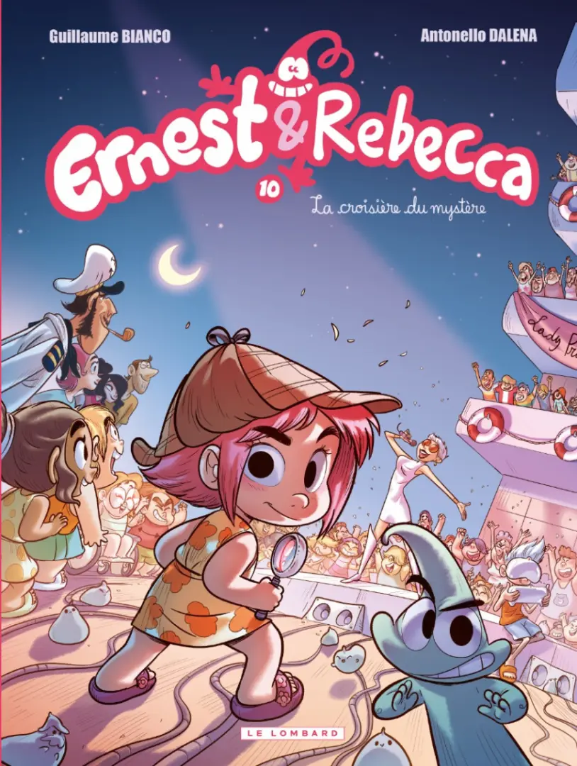 Couverture de l'album Ernest & Rebecca Tome 10 La croisière du mystère