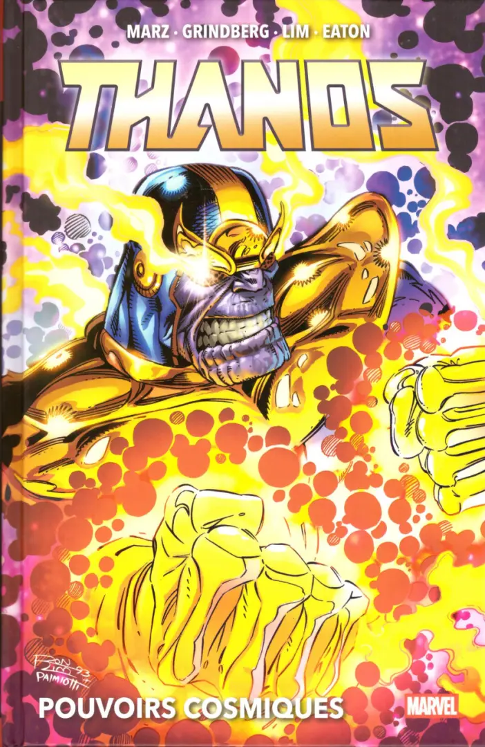 Couverture de l'album Thanos : Pouvoirs cosmiques