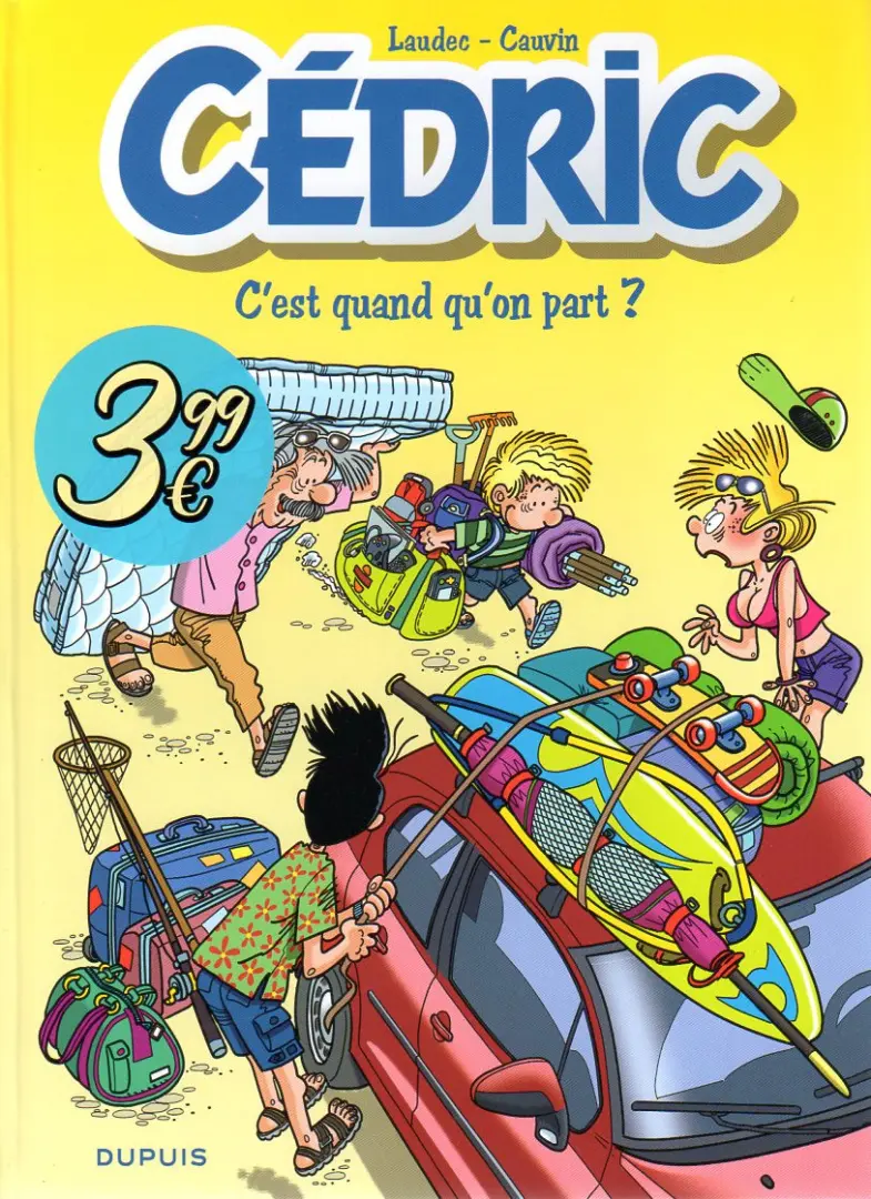 Couverture de l'album Cédric Tome 27 C'est quand qu'on part ?