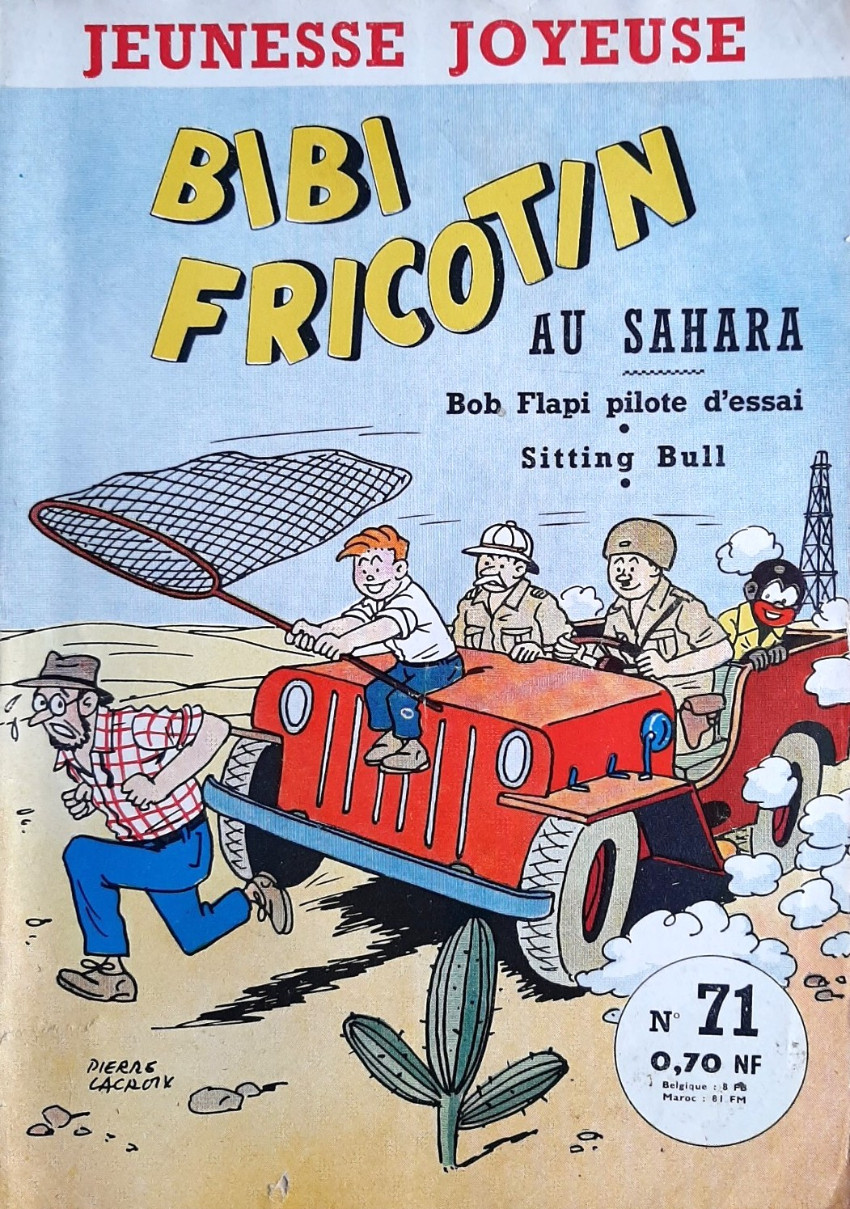 Couverture de l'album Bibi Fricotin Tome 71 Bibi Fricotin au Sahara