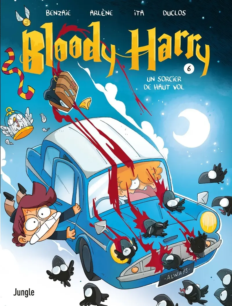 Couverture de l'album Bloody Harry Tome 6 Un sorcier de haut vol