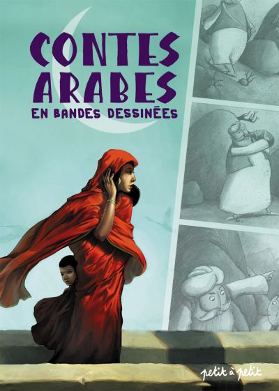 Couverture de l'album Contes du monde en bandes dessinées Contes Arabes en bandes dessinées