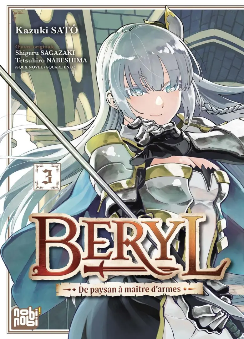 Couverture de l'album Beryl - De paysan à maître d'armes 3