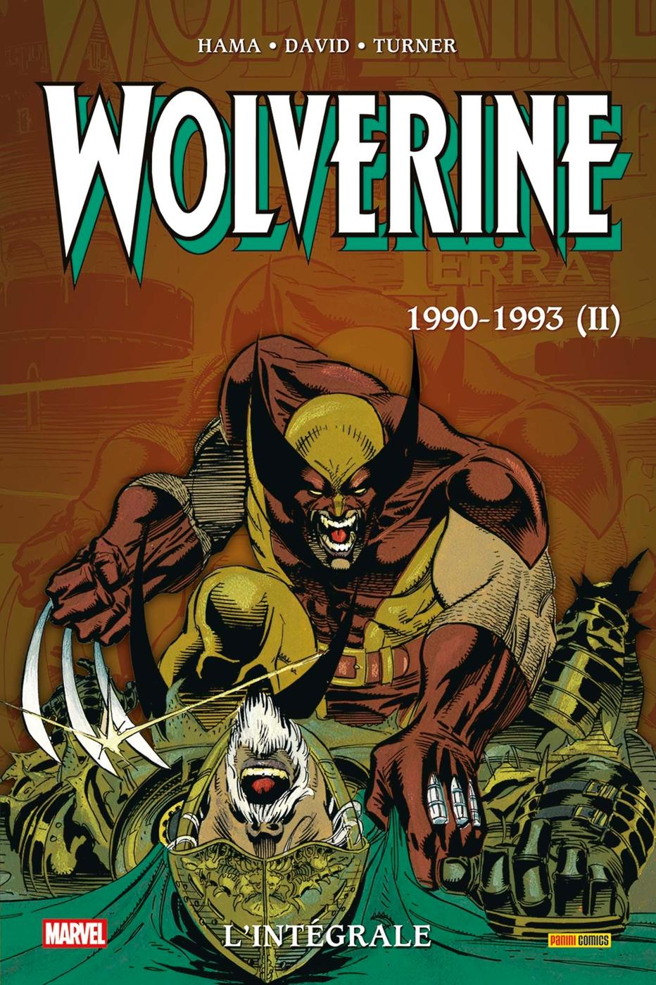 Couverture de l'album Wolverine - L'Intégrale Tome 8 1990-1993 (II)