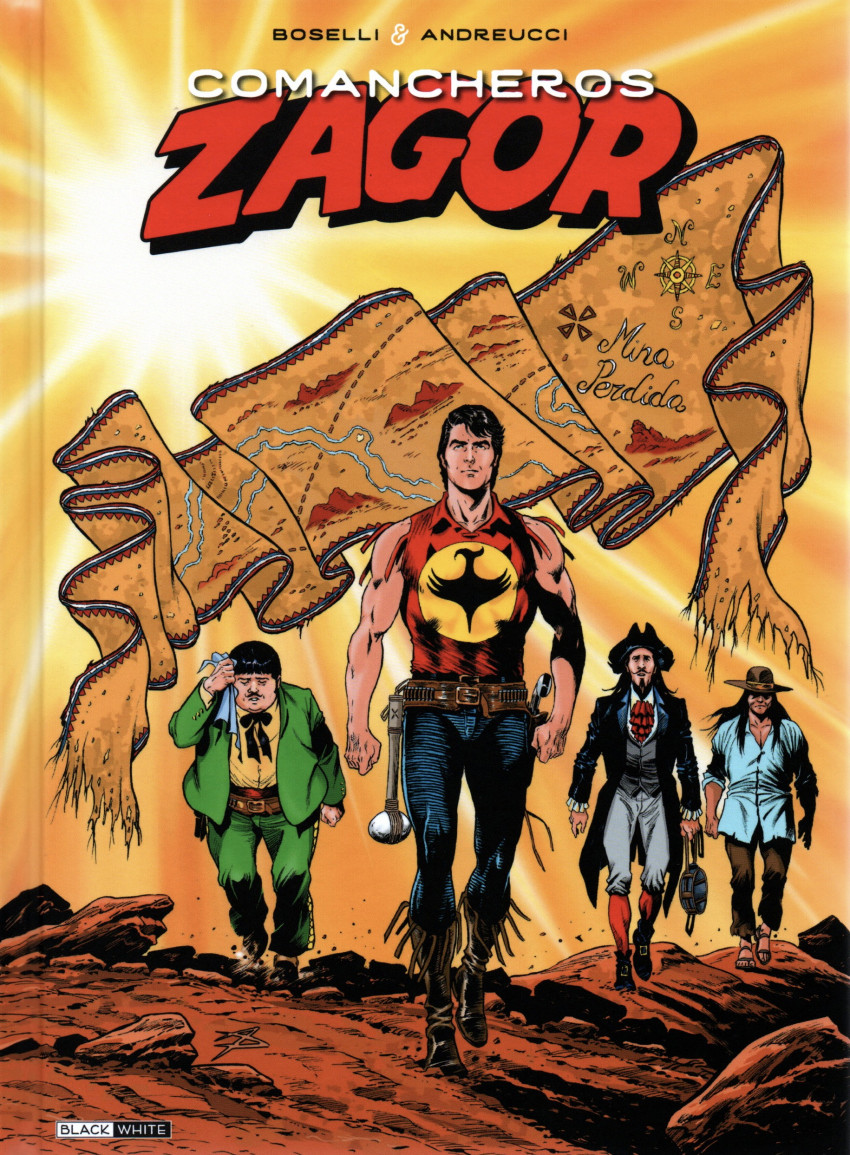 Couverture de l'album Zagor Comancheros