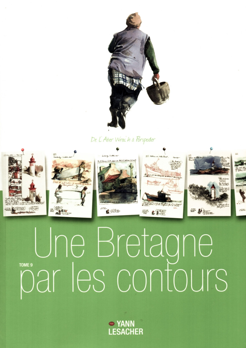Couverture de l'album Une Bretagne par les contours Tome 9 De L'Aber Wrac'h à Porspoder