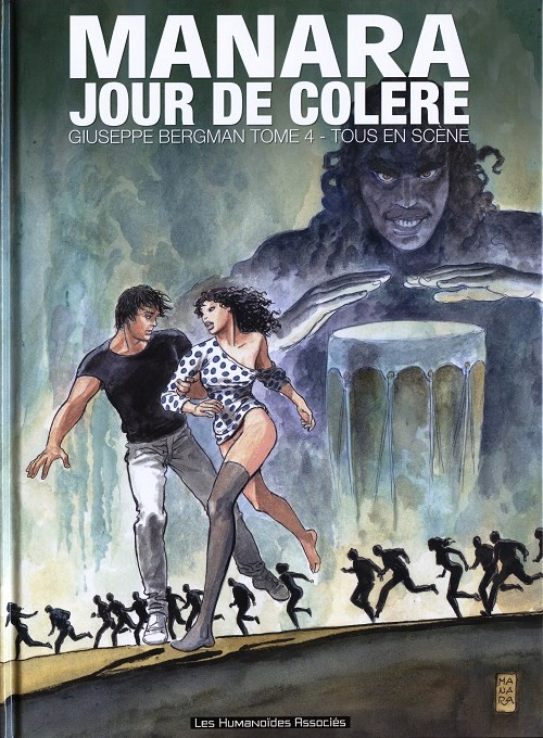 Couverture de l'album Giuseppe Bergman Humanoïdes Associés Tome 4 Jour de colère - Tous en scène