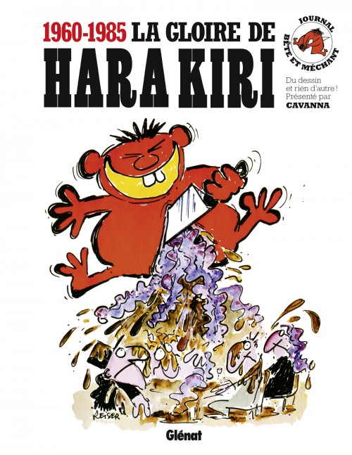 Couverture de l'album La Gloire d'Hara Kiri Les meilleurs dessins d'Hara Kiri