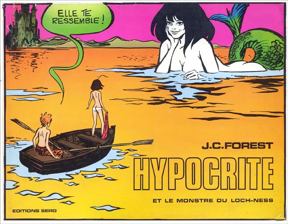 Couverture de l'album Hypocrite Tome 1 Hypocrite et le monstre du Loch Ness