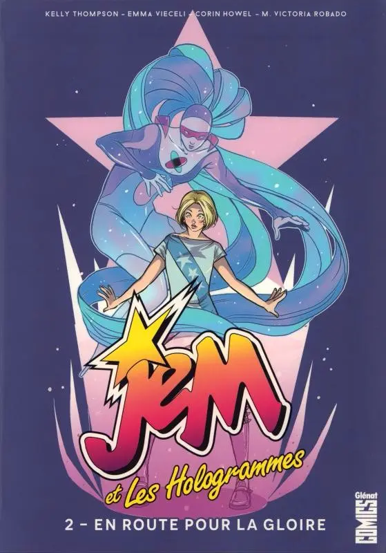 Couverture de l'album Jem et les Hologrammes Tome 2 En route pour la gloire