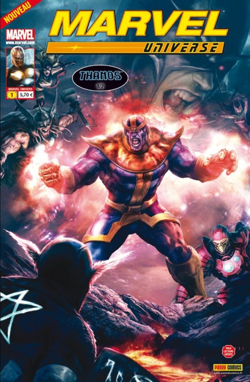 Couverture de l'album Marvel Universe Tome 1 Thanos 1/2