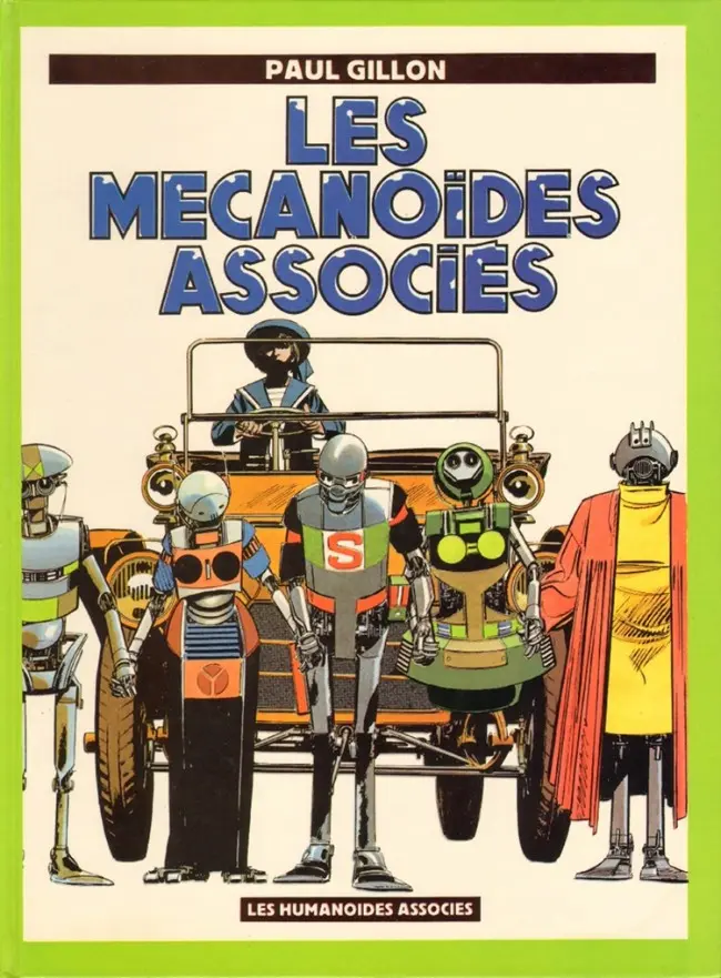 Couverture de l'album Les mécanoïdes associés
