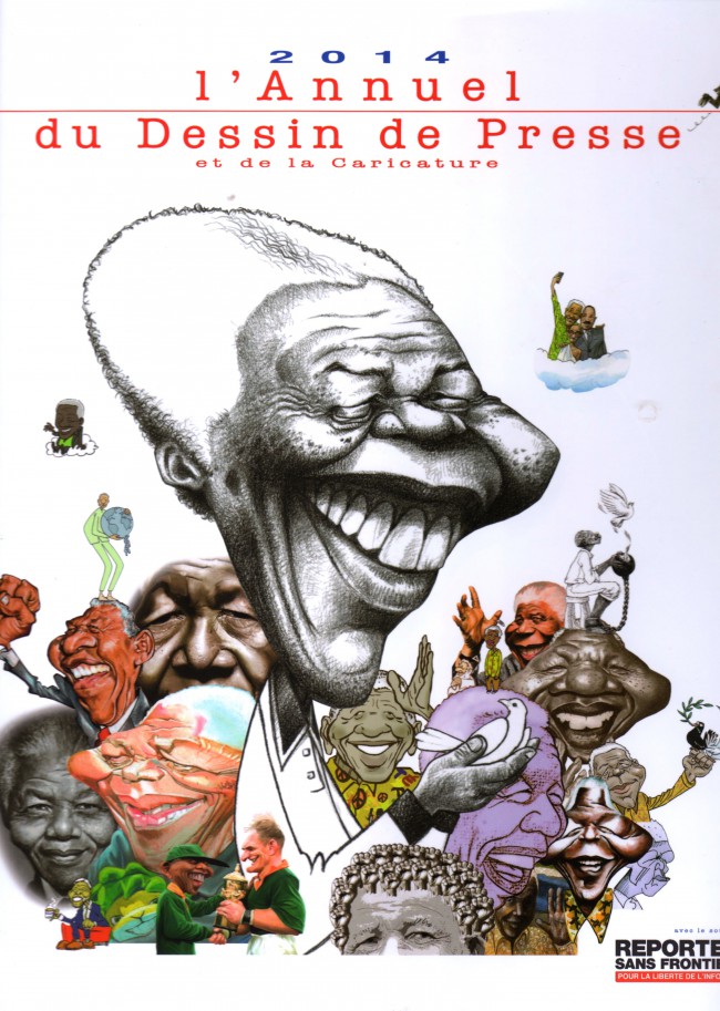 Couverture de l'album L'Almanach du Dessin de Presse et de la Caricature 2014 L'Annuel du Dessin de Presse et de la Caricature