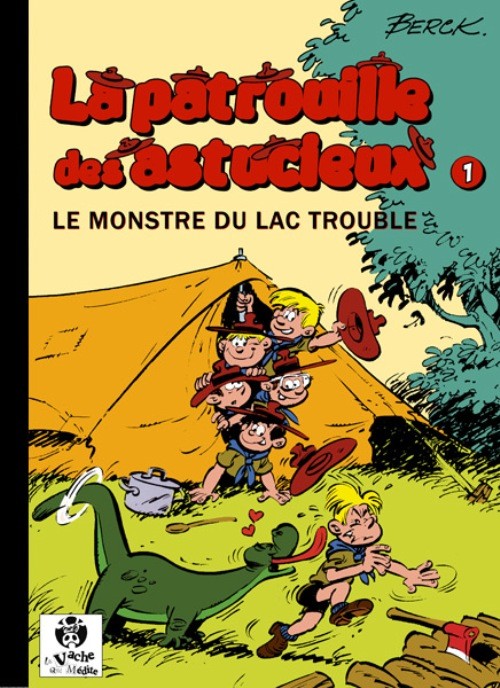 Couverture de l'album La Patrouille des astucieux Tome 1 Le monstre du lac trouble