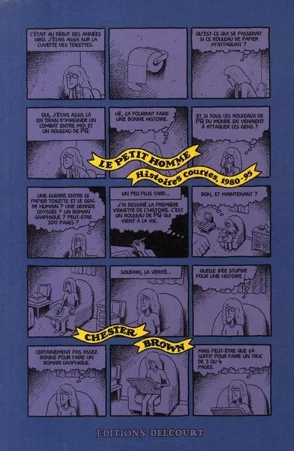 Couverture de l'album Le Petit homme Histoires courtes, 1980-95