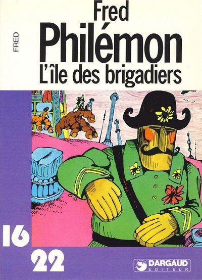 Couverture de l'album Philémon 16/22 Tome 6 L'île des brigadiers