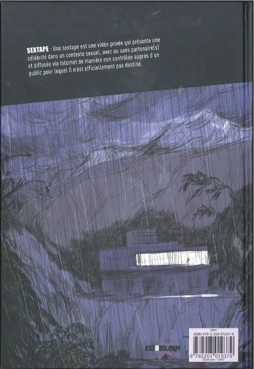 Verso de l'album Sex Tape