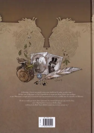 Verso de l'album Souvenirs d'un Elficologue Tome 1 L'Herbe aux Feys