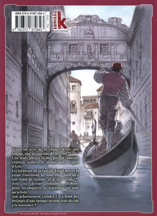 Verso de l'album Arte 7