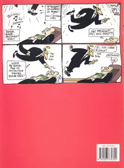 Verso de l'album Tonton Marcel Tome 3 Tonton Marcel le génie du siècle