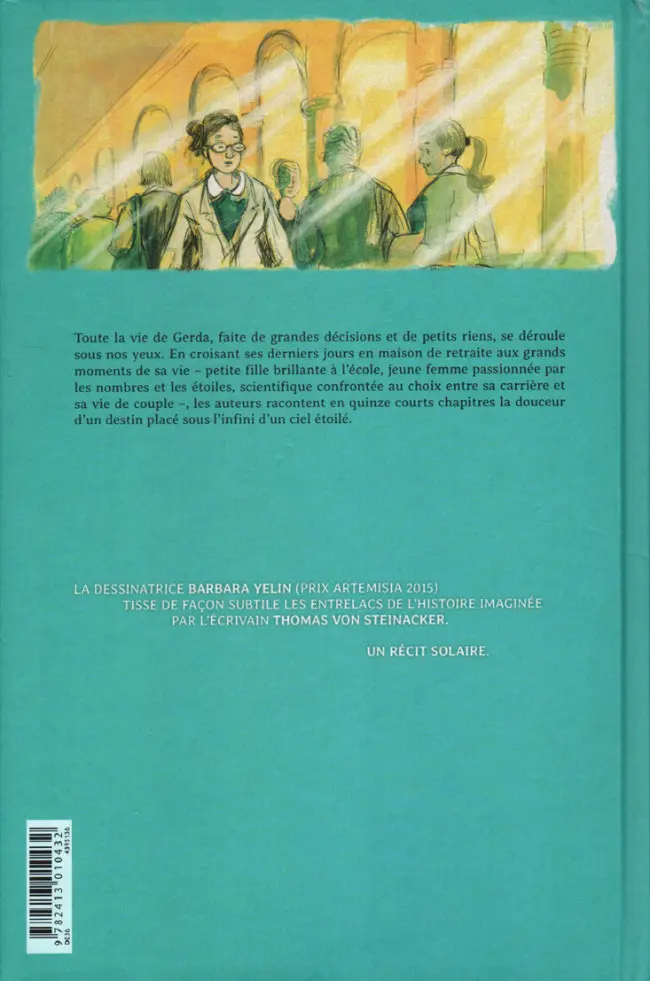 Verso de l'album Une vie comme un été