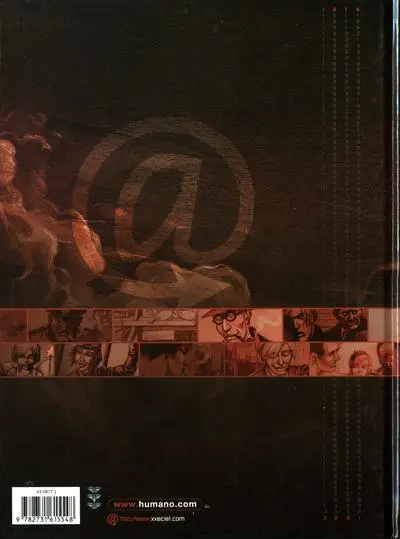 Verso de l'album XXe ciel.com Tome 3 http://www.xxeciel.com/mémoires<19>00