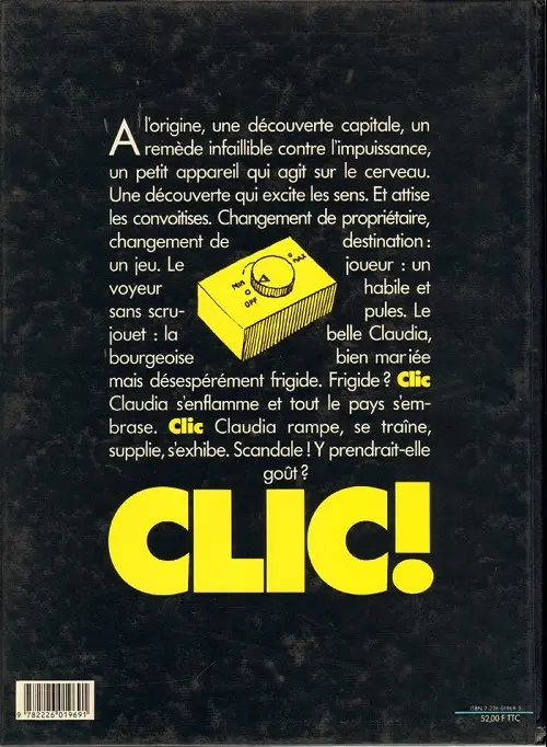 Verso de l'album Le déclic 1 Une Femme sous influence