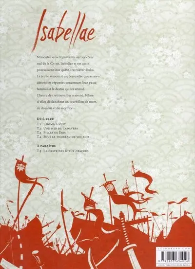 Verso de l'album Isabellae Tome 3 Filles de Ériu