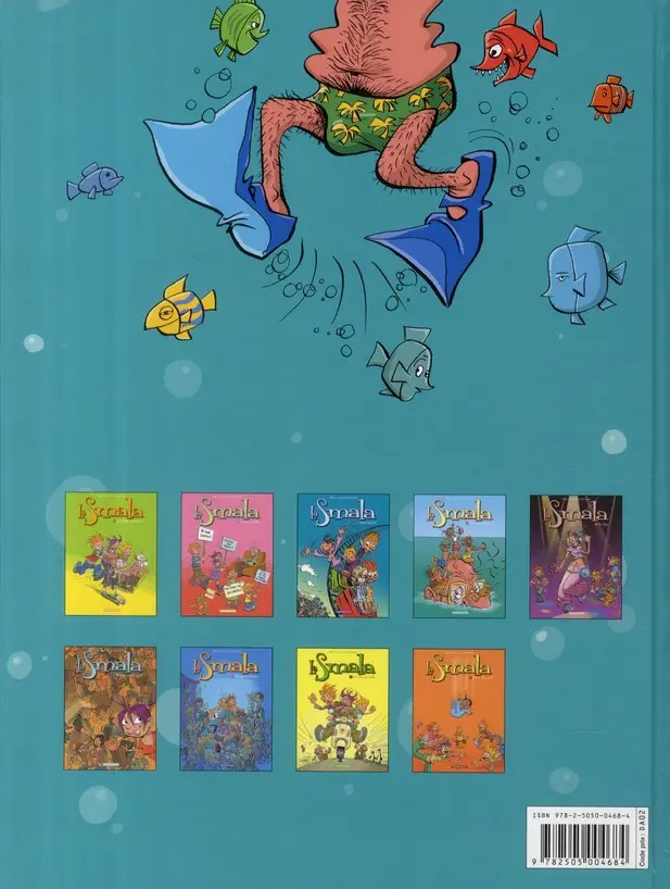 Verso de l'album La Smala Tome 4 Tronche de vie