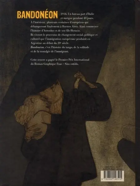 Verso de l'album Bandonéon