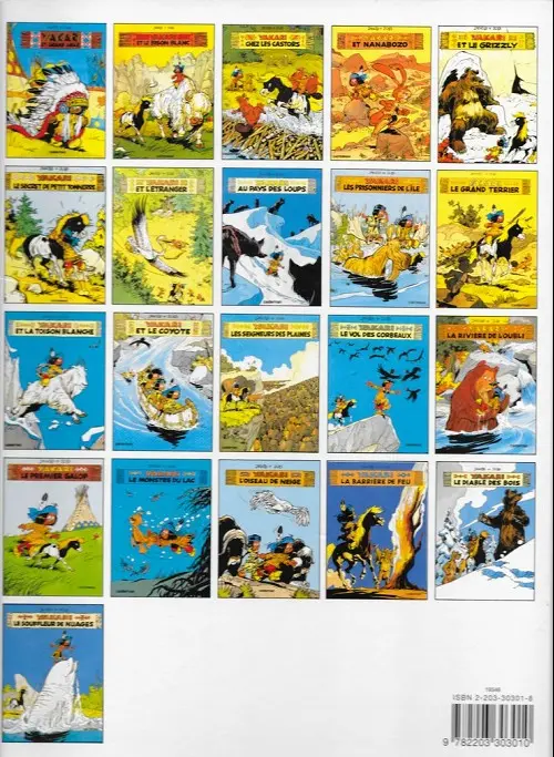 Verso de l'album Yakari Tome 1 Yakari et Grand Aigle