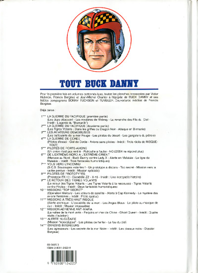 Verso de l'album Tout Buck Danny Tome 14 Ennemis intérieurs